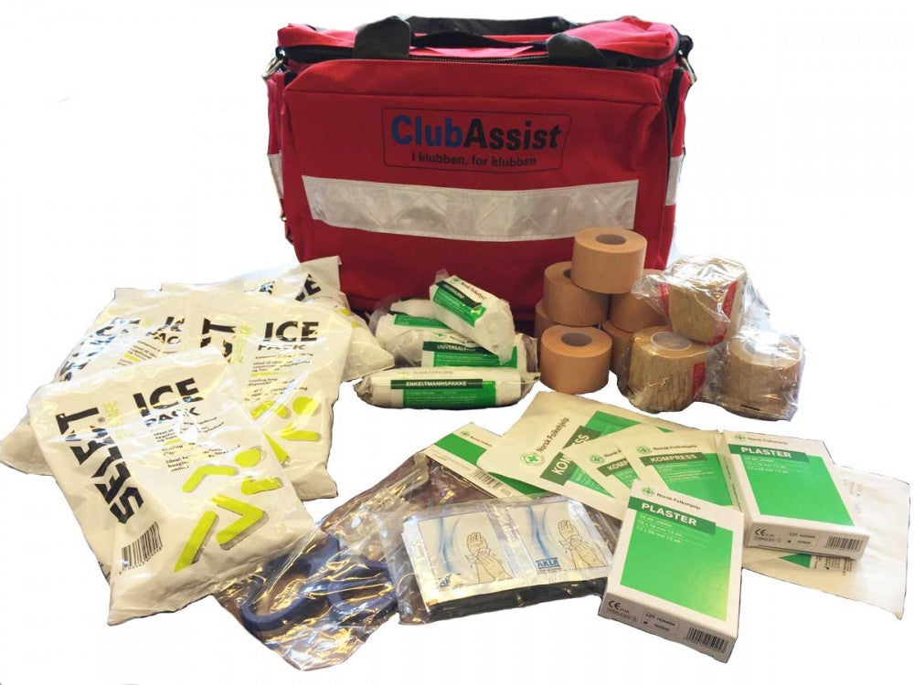 Førstehjelpsbag Elite, Fullt utstyrt