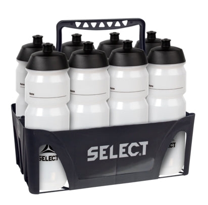 Select 8 Drikkeflasker inkl. stativ